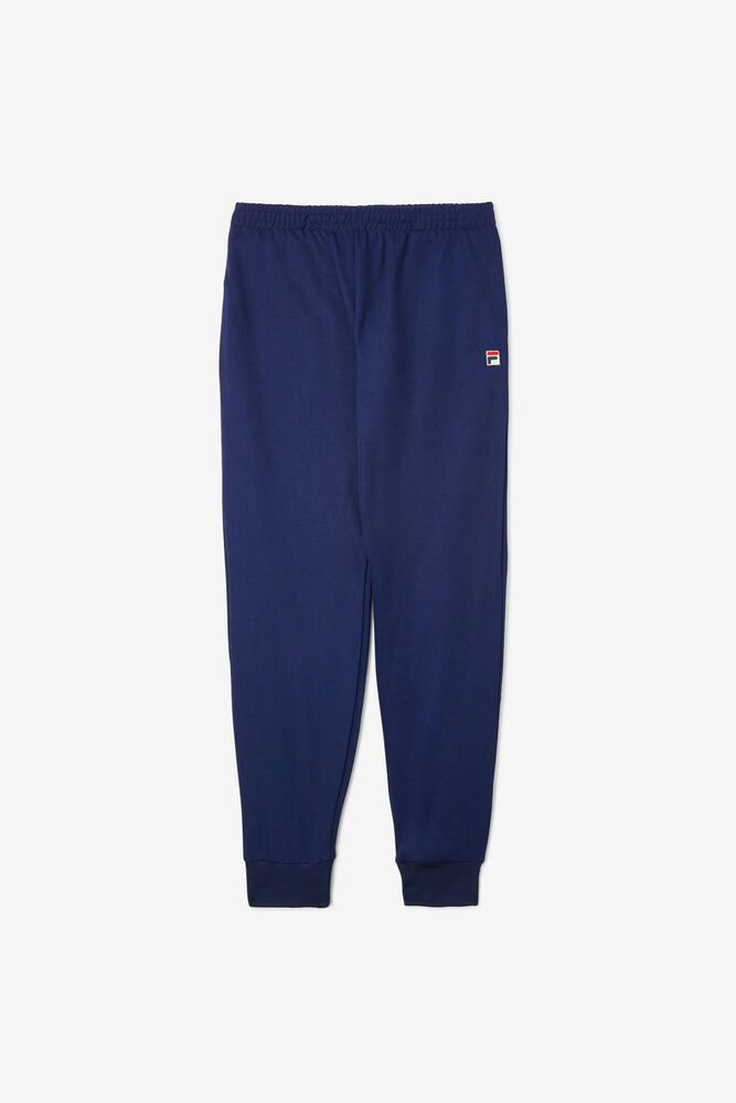 Fila Pants Naso Mens Navy - India QEU-435628